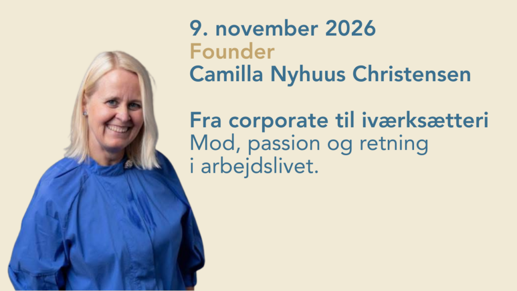 Founder Camilla Nyhuus Christensen - Fra corporate til iværksætteri
