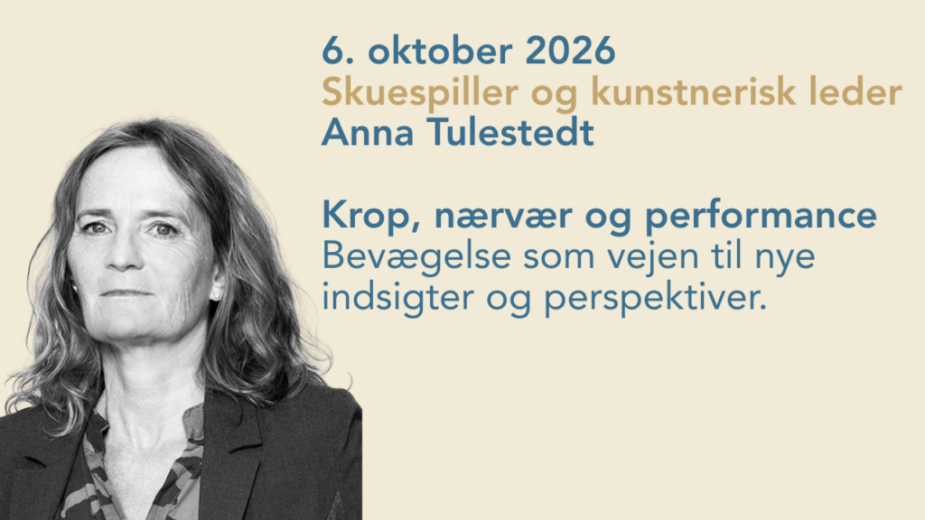 Skuespiller og kunstnerisk leder Anna Tulestedt - Krop, nærvær og performance